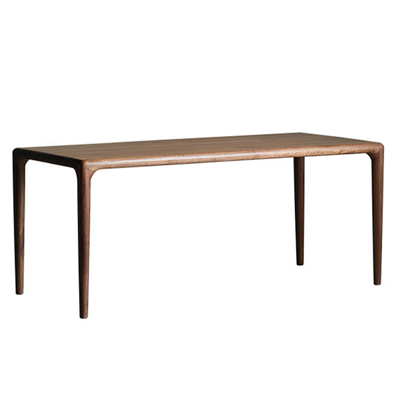 Стол обеденный деревянный с прямоугольной столешницей Walnut Wood Table Орех Стол обеденный деревянный с прямоугольной столешницей Walnut Wood Table Орех в Твери | Loft Concept