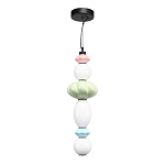 Подвесной светильник фигурный с керамическими элементами 24W LED Fragrant Light варинант исполнения - 3 | Loft Concept в Твери