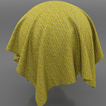 Мебельная ткань Шенилл горчичный цвет 142 см T4-62 варинант исполнения - 4 | Loft Concept в Твери