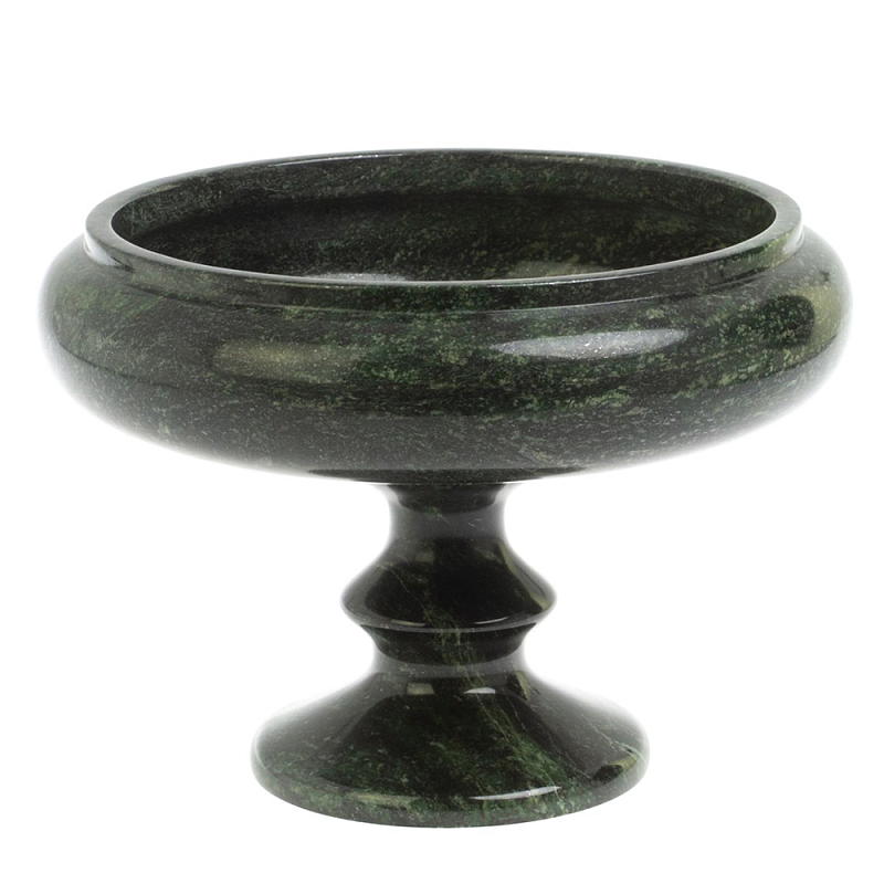 Конфетница из натурального камня змеевик Stone Candy Bowl Зеленый Конфетница из натурального камня змеевик Stone Candy Bowl Зеленый в Твери | Loft Concept