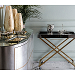 Стол сервировочный с зеркальной столешницей Splendid Serving Table варинант исполнения - 7 | Loft Concept в Твери