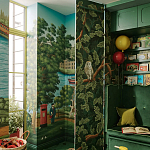 Обои ручная роспись Little London Jubilee Colourway варинант исполнения - 4 | Loft Concept в Твери