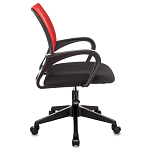 Офисное кресло с основанием из черного пластика Desk chairs Red варинант исполнения - 3 | Loft Concept в Твери