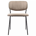 Стул Singer Chair без подлокотников светло-коричневый Велюр варинант исполнения - 6 | Loft Concept в Твери