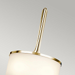 Бра вертикальное с белым полукруглым плафоном и длинным стержнем S Kichler варинант исполнения - 9 | Loft Concept в Твери