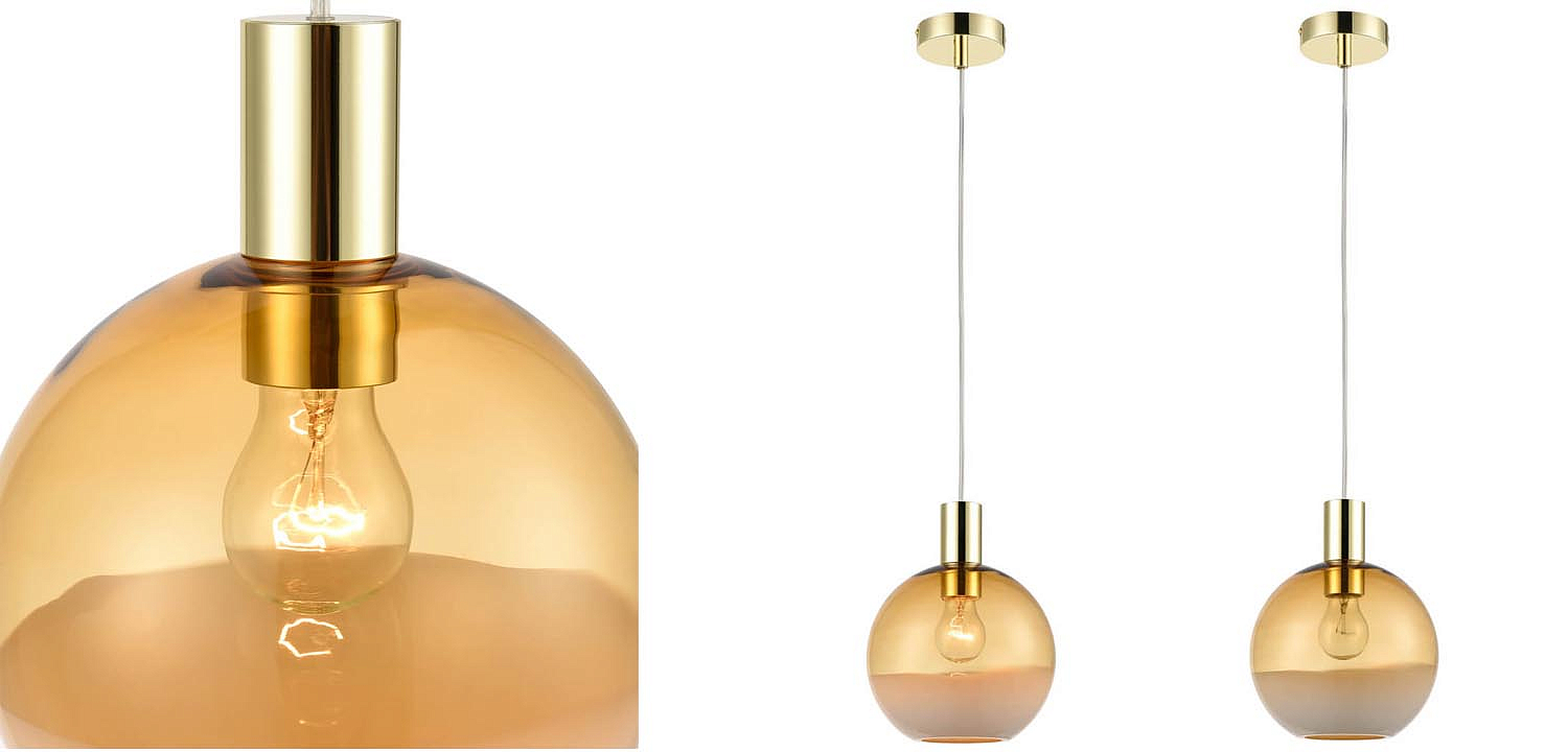 Подвесной светильник Rachel amber Подвесной светильник Rachel amber - Loft-Concept в Твери