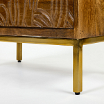 Прикроватная тумба с фактурным фасадом Termite варинант исполнения - 6 | Loft Concept в Твери