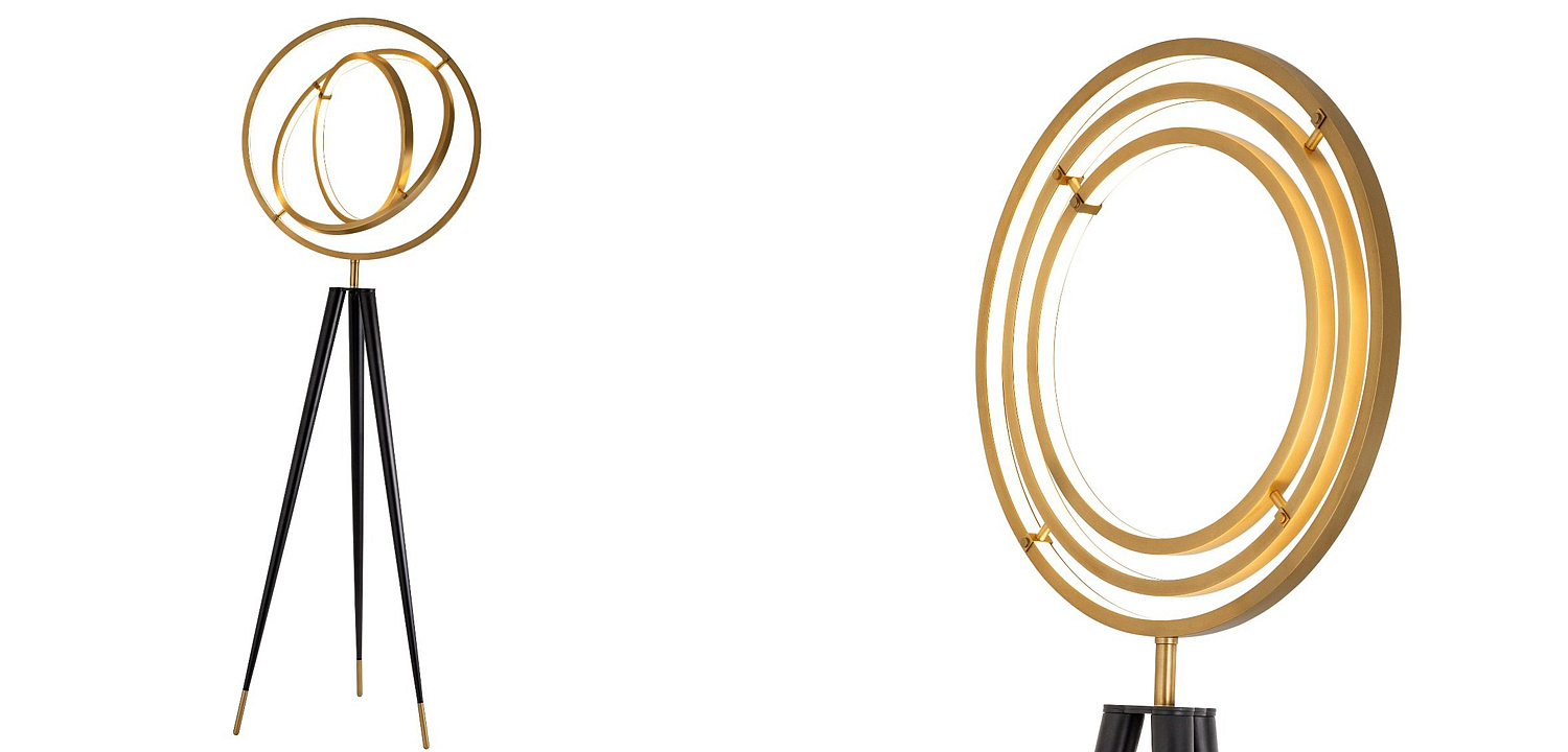 Торшер Eichholtz Floor Lamp Cassini Торшер Eichholtz Floor Lamp Cassini - Loft-Concept в Твери