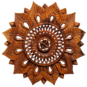 Панно из дерева Tracery Panel With Trees