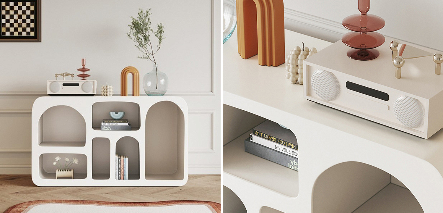 Стеллаж Cave Pastel Console Cabinet Стеллаж Cave Pastel Console Cabinet - Loft-Concept в Твери