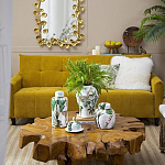 Ваза фарфоровая с ручной росписью Leopard Collection  варинант исполнения - 8 | Loft Concept в Твери