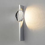 Бра с круглым зеркальным диском на прямоугольном соновании Reflection Circle Glow варинант исполнения - 5 | Loft Concept в Твери