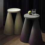 Дизайнерский журнальный стол на 2-х конусообразных ножках Epykopy варинант исполнения - 4 | Loft Concept в Твери