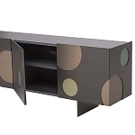 Дизайнерский комод с декором в виде круглых элементов на фасаде Matisse варинант исполнения - 2 | Loft Concept в Твери