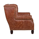 Кожаное кресло James Brown Leather Armchair варинант исполнения - 2 | Loft Concept в Твери