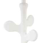 Настольная лампа с белым каркасом и тканевым абажуром Natural Stems варинант исполнения - 2 | Loft Concept в Твери