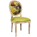 Стул из натурального бука с цветочным принтом Impressionism in Color варинант исполнения - 2 | Loft Concept в Твери