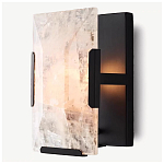 Бра прямоугольное с мраморным плафоном Calling to Shine варинант исполнения - 2 | Loft Concept в Твери