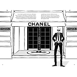 Megan Hess. Coco Chanel: The Illustrated World of a Fashion Icon варинант исполнения - 4 | Loft Concept в Твери