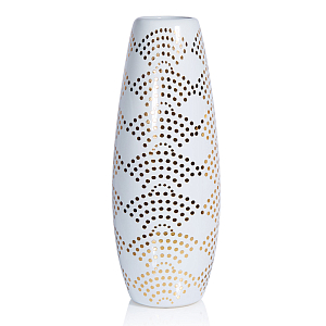 Ваза Amory Vase gold dots