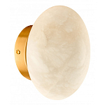 Бра в форме диска из натурального камня Cryptocrystalline Stone варинант исполнения - 4 | Loft Concept в Твери