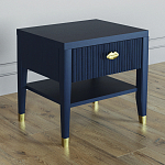 Прикроватная тумбочка с ящиком Elsa Dreams Blue варинант исполнения - 1 | Loft Concept в Твери