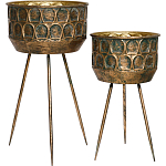 Железное кашпо Boston варинант исполнения - 1 | Loft Concept в Твери