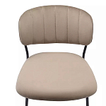 Стул Singer Chair без подлокотников светло-коричневый Велюр варинант исполнения - 4 | Loft Concept в Твери