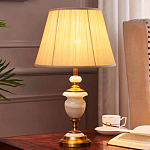 Настольная лампа керамическая с тканевым абажуром Millennium варинант исполнения - 1 | Loft Concept в Твери