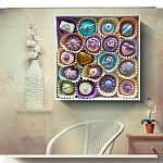 Панно "Конфетное ассорти" Bright Candy Assortment варинант исполнения - 4 | Loft Concept в Твери