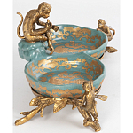 Блюдо двойное из фарфора Crogy варинант исполнения - 2 | Loft Concept в Твери