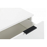 Комод белый с 3-мя ящиками Strict Lines  варинант исполнения - 5 | Loft Concept в Твери