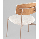 Стул Doe без подлокотников молочный варинант исполнения - 3 | Loft Concept в Твери