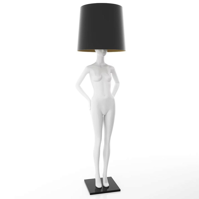 Лампа MANNEQUIN LAMP с абажуром созерцание силуэта Глянцевый черный Черный матовый Глянцевый белый Белый матовый Серый матовый Золотой Красный Лампа MANNEQUIN LAMP с абажуром созерцание силуэта Глянцевый черный Черный матовый Глянцевый белый Белый матовый Серый матовый Золотой Красный в Твери | Loft Concept