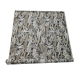 Мебельная ткань Шенилл коричневый принт 280 см T2-146 варинант исполнения - 3 | Loft Concept в Твери