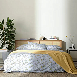 Постельное белье из сатина с рисунком 200х220 см Aurora Allure Sprout варинант исполнения - 2 | Loft Concept в Твери