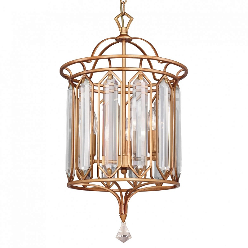 Подвесной светильник Crystal Pendant 3 Золотой Подвесной светильник Crystal Pendant 3 Золотой в Твери | Loft Concept