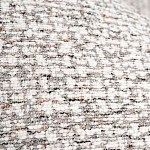 Кресло вращающееся круглой формы из серого шенилла Favorite Vacation Place варинант исполнения - 3 | Loft Concept в Твери