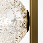 Бра с плафоном из прозрачного стекла с пузырьками воздуха Effervia варинант исполнения - 4 | Loft Concept в Твери