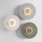 Бра круглое Soft Halo бежевый варинант исполнения - 5 | Loft Concept в Твери