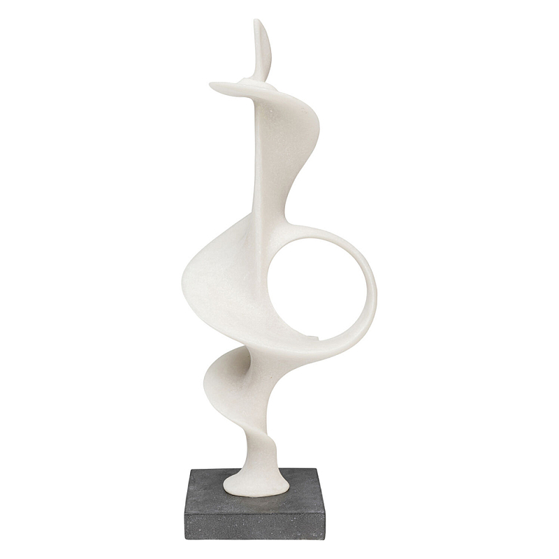 Аксессуар современный Абстракция Abstract Sculpture White Белый Черный в Твери | Loft Concept 