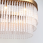 Люстра подвесная овальная со стеклянными трубками Nembus варинант исполнения - 3 | Loft Concept в Твери