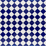 Дизайнерская плитка с узором Шахматка варинант исполнения - 1 | Loft Concept в Твери