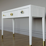 Дизайнерский Письменный стол Elsa Dreams White с тремя ящиками варинант исполнения - 2 | Loft Concept в Твери