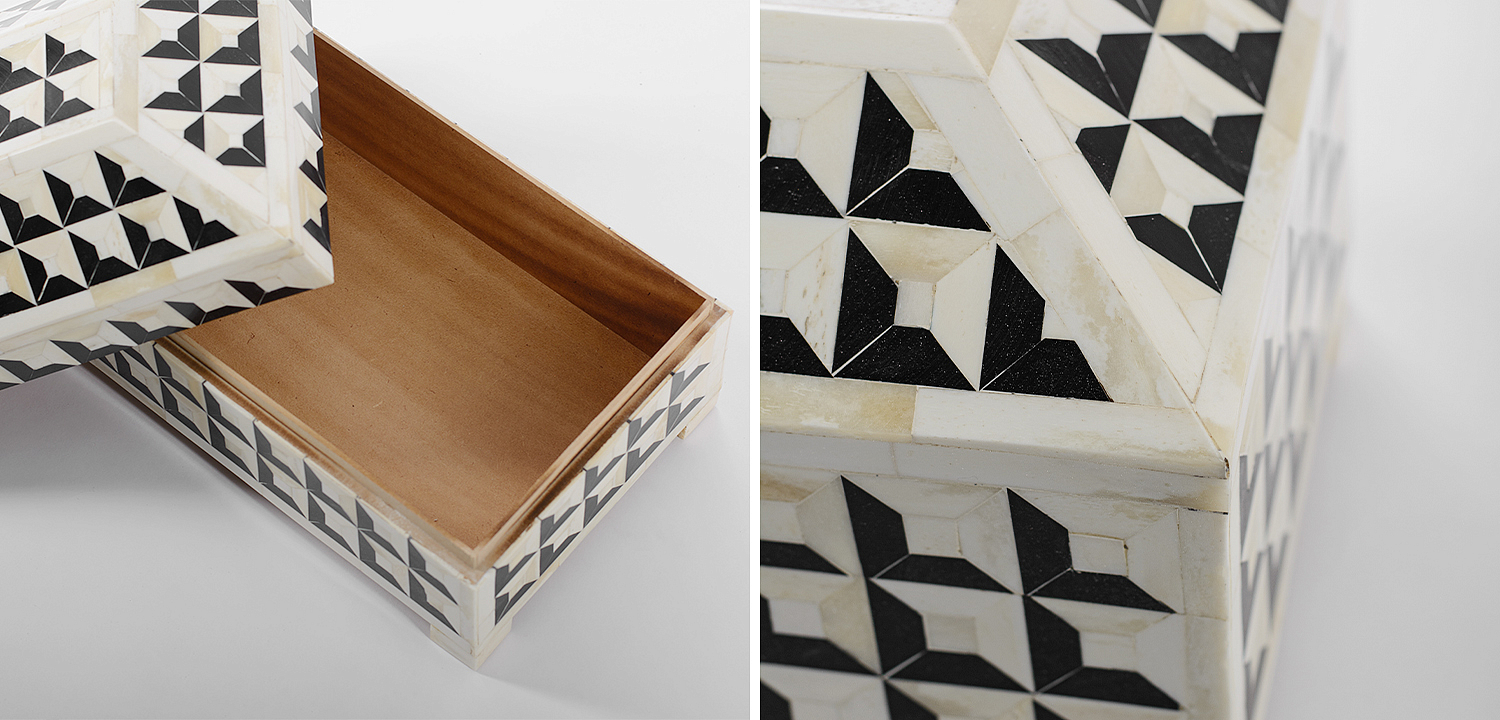 Шкатулка Casket Bone Inlay Шкатулка Casket Bone Inlay - Loft-Concept в Твери