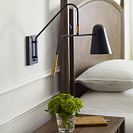 Бра черного цвета с конусным плафоном Feiss варинант исполнения - 6 | Loft Concept в Твери