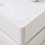 Умная прикроватная тумба с беспроводной зарядкой и подсветкой Smart Bedside Table варинант исполнения - 2 | Loft Concept в Твери