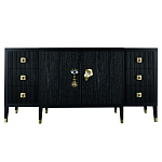 Большой Комод-буфет Elsa Dreams Black с ящиками варинант исполнения - 7 | Loft Concept в Твери