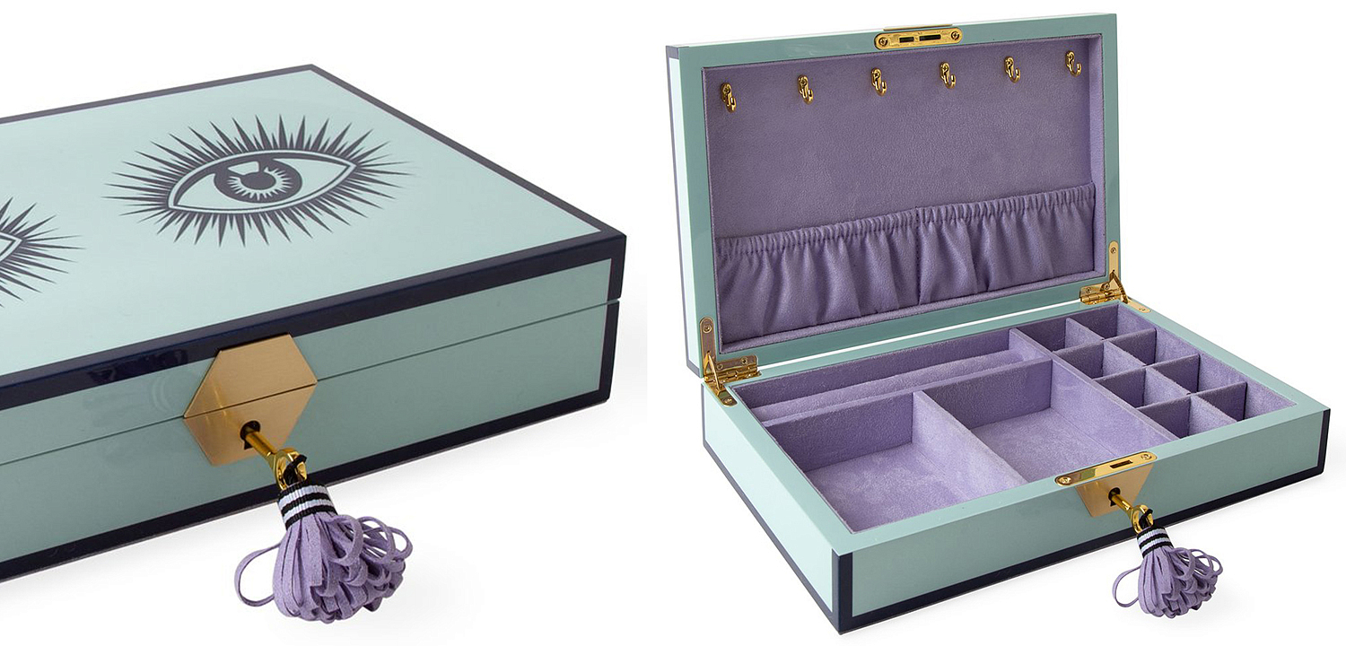 Шкатулка LE WINK LACQUER JEWELRY BOX Jonathan Adler Шкатулка LE WINK LACQUER JEWELRY BOX Jonathan Adler - Loft-Concept в Твери