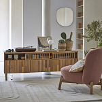 Кресло на деревянных ножках Olguin Green Chair варинант исполнения - 7 | Loft Concept в Твери